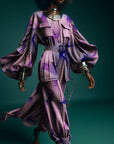 1er WAX - 3D- Violet-orange