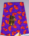 1er WAX - GINKGO BILOBA - Mauve & orange fluo
