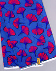 1er WAX - GINKGO BILOBA -Bleu & rose fluo