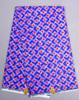 1er WAX - KUBA 08 - Bleu & rouge