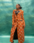 1er WAX - NZINGA - Rouge