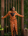 1er WAX - NZINGA - Rouge
