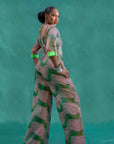 1er WAX - 3D - Vert-rose