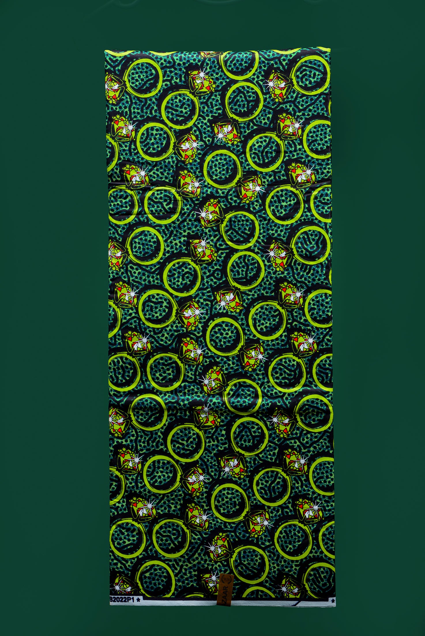 1er Wax - BALA NGAI - Vert